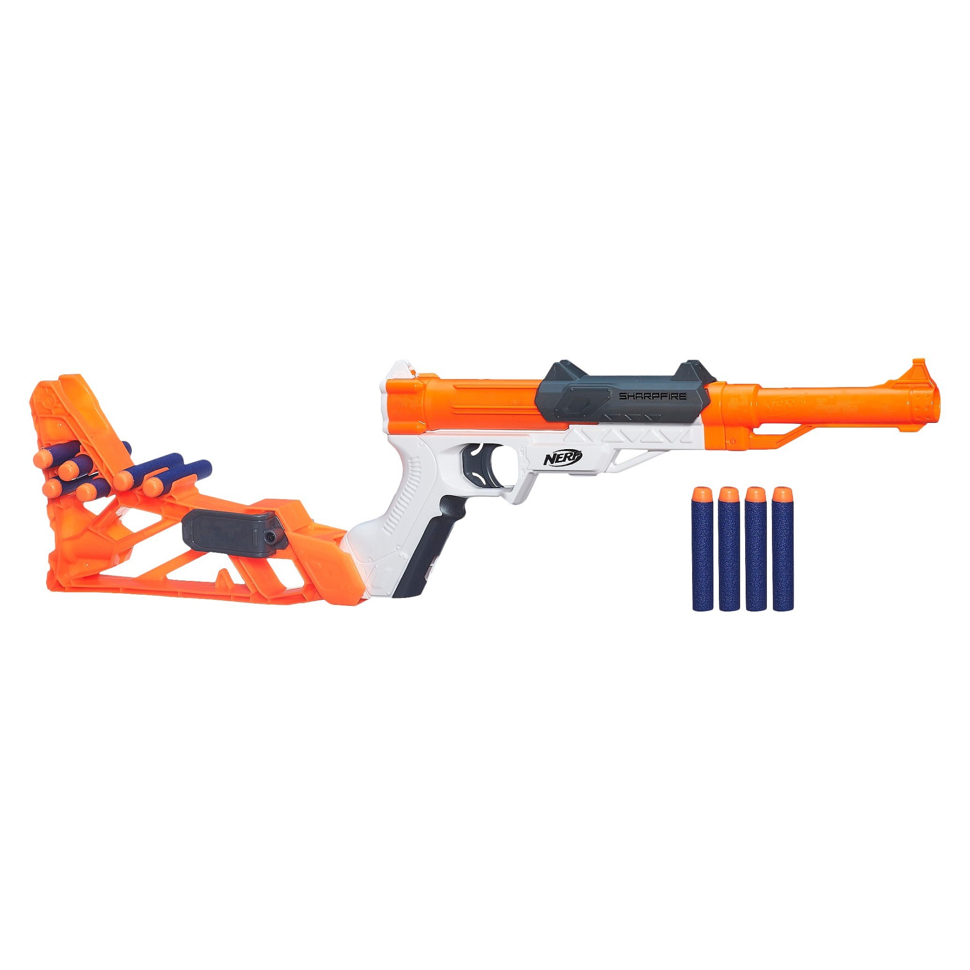 slide 1 of 7, Nerf N-Strike Sharpfire Blaster, 1 ct