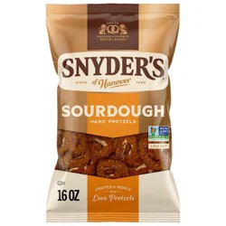 Snyder's of Hanover Pretzels Sourdough Hard Pretzels Family Size - 16oz