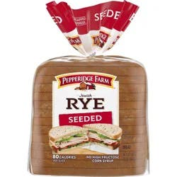 Pepperidge Farm Vegan Jewish Rye Seeded Bread - 16oz