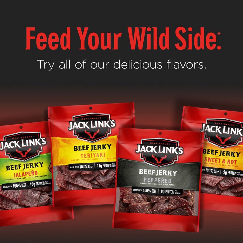 slide 9 of 9, Jack Link's Original Beef Jerky Family Size - 8oz, 8 oz