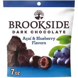 Brookside Acai & Blueberry Flavors Dark Chocolate Candy - 7oz