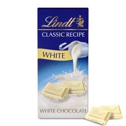 Lindt Classic Recipe White Chocolate Candy Bar - 4.4 oz.