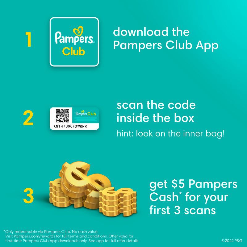 slide 10 of 10, Pampers Baby Dry Diapers Super Pack - Size 6 - 64ct, 64 ct