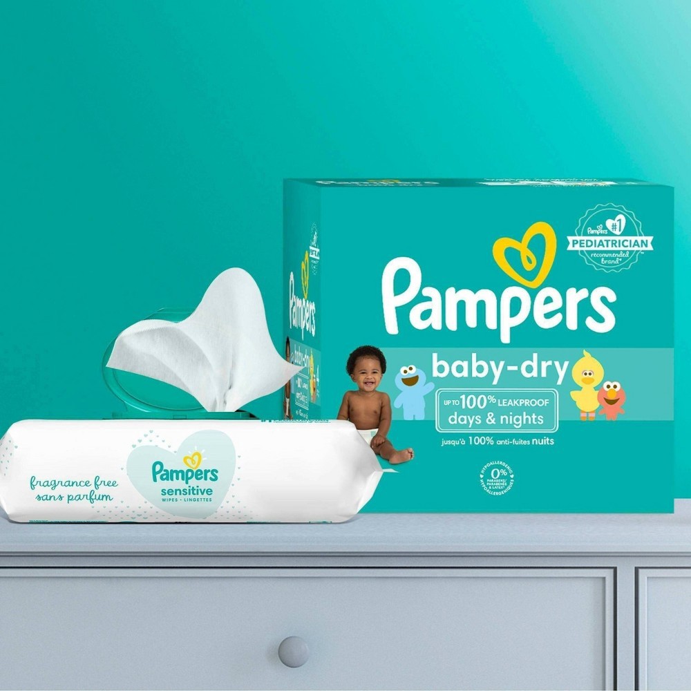 slide 6 of 9, Pampers Baby Dry Diapers Size 4 92 Count, 92 ct