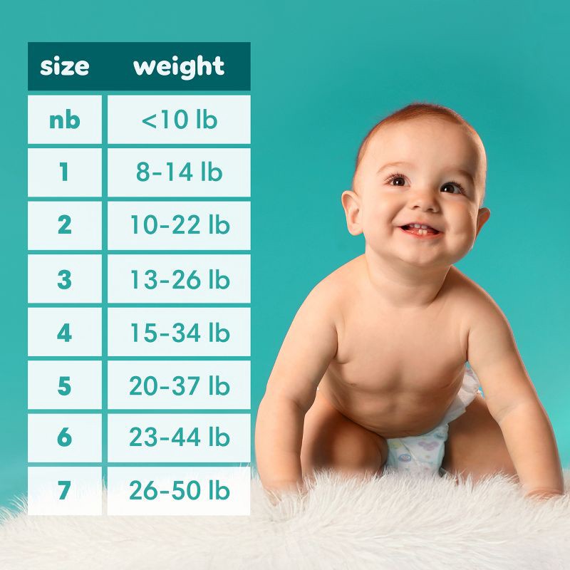 slide 10 of 16, Pampers Baby Dry Diapers Super Pack - Size 4 - 92ct, 4 x 92 ct