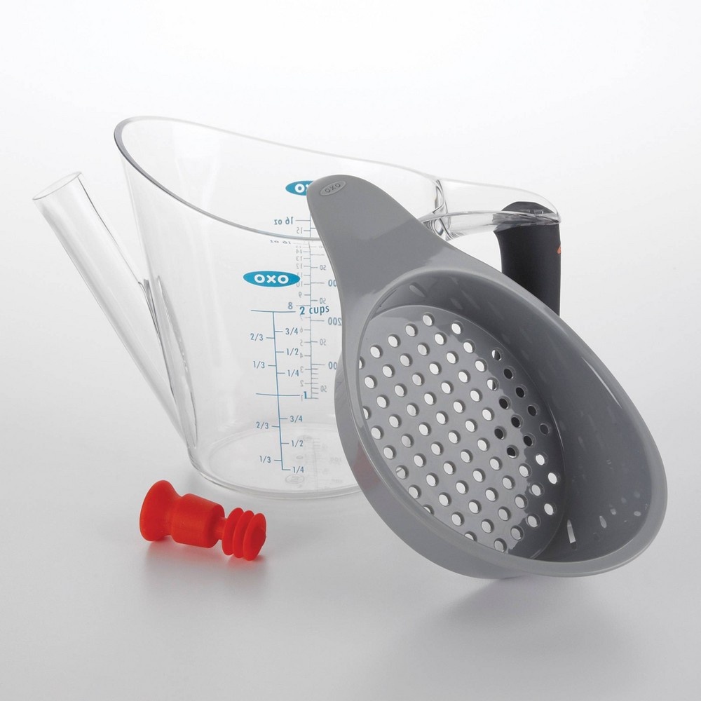 slide 4 of 4, OXO 2 Cup Fat Separator, 1 ct