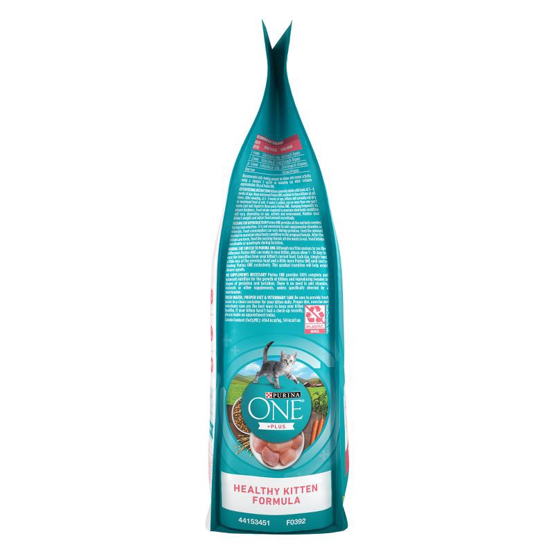 slide 5 of 8, Purina ONE Healthy Kitten Formula Natural Chicken Flavor Dry Cat Food - 3.5lbs, 3.5 lb