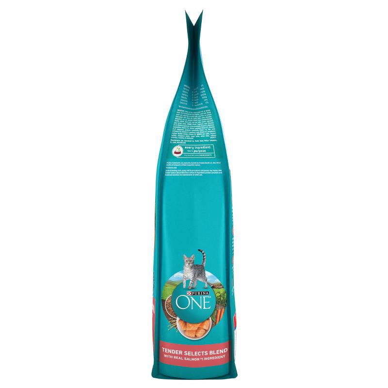 slide 6 of 8, Purina ONE Tender Selects Blend Natural Real Salmon & Fish Flavor Dry Cat Food - 7lbs, 7 lb