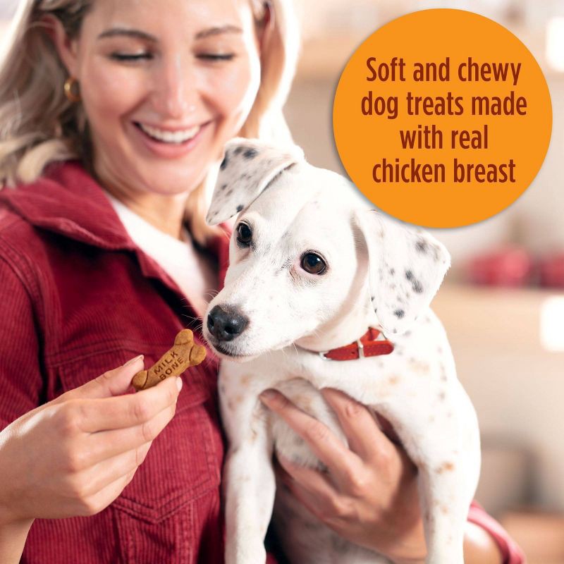 slide 4 of 6, Milk-Bone Soft & Chewy Chicken Flavor Dog Treats - 5.6oz, 5.6 oz