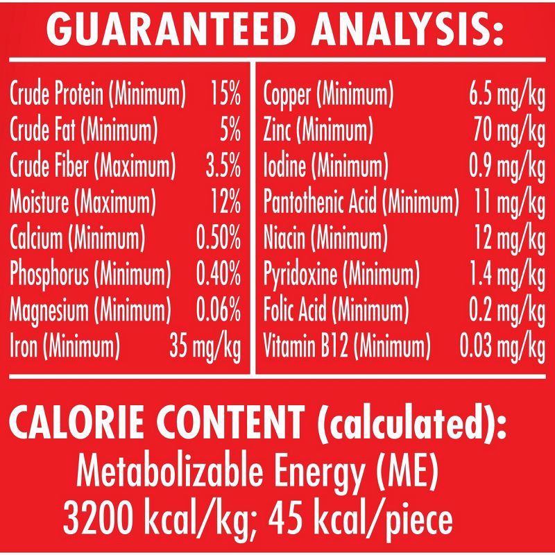 slide 6 of 7, Milk-Bone Biscuits Gravy Bones with Beef, Chicken, Liver and Bacon Flavors Dog Treats - 19oz, 19 oz