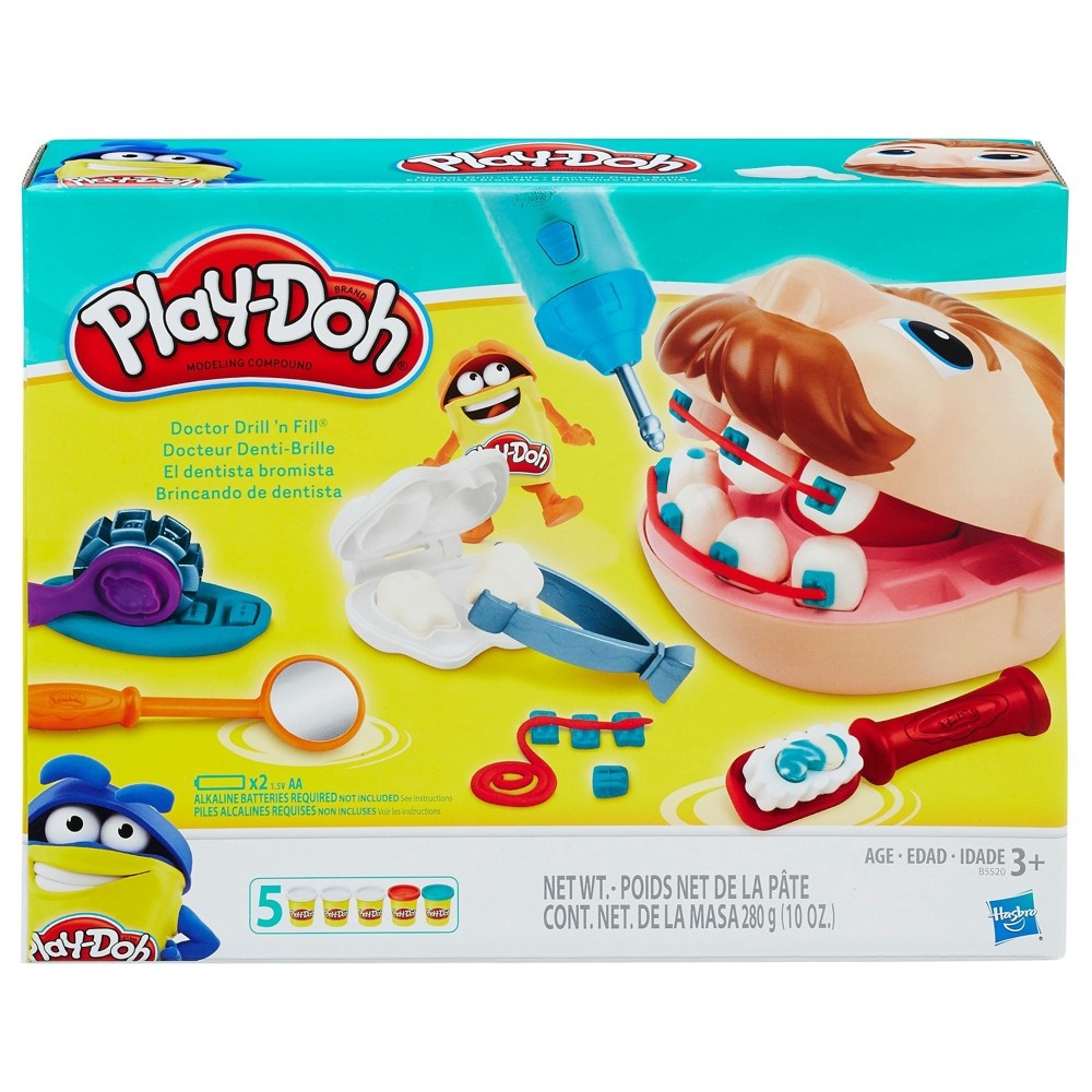 slide 2 of 13, Play-Doh Doctor Drill'n Fill Retro Pack, 10 ct