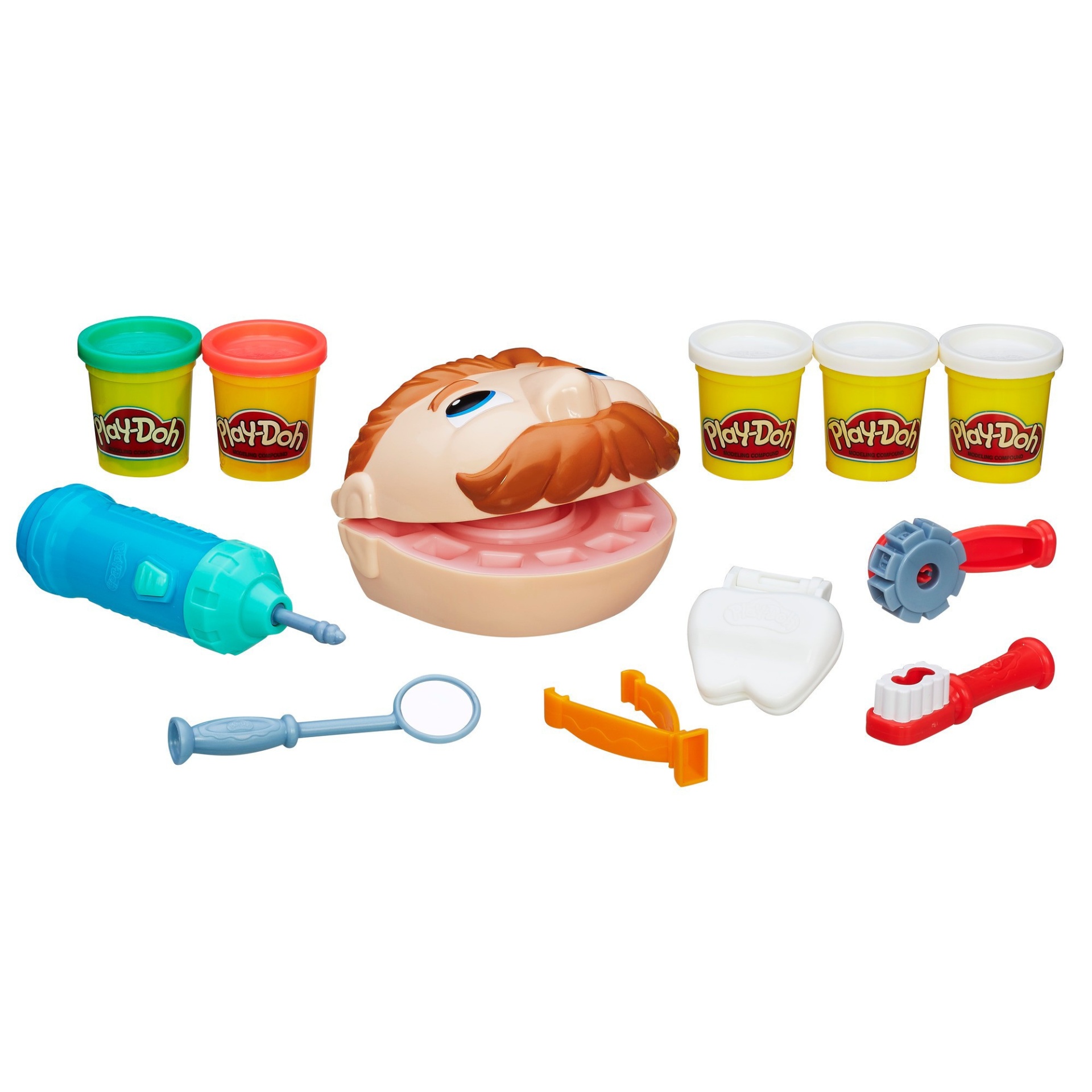 slide 1 of 13, Play-Doh Doctor Drill'n Fill Retro Pack, 10 ct