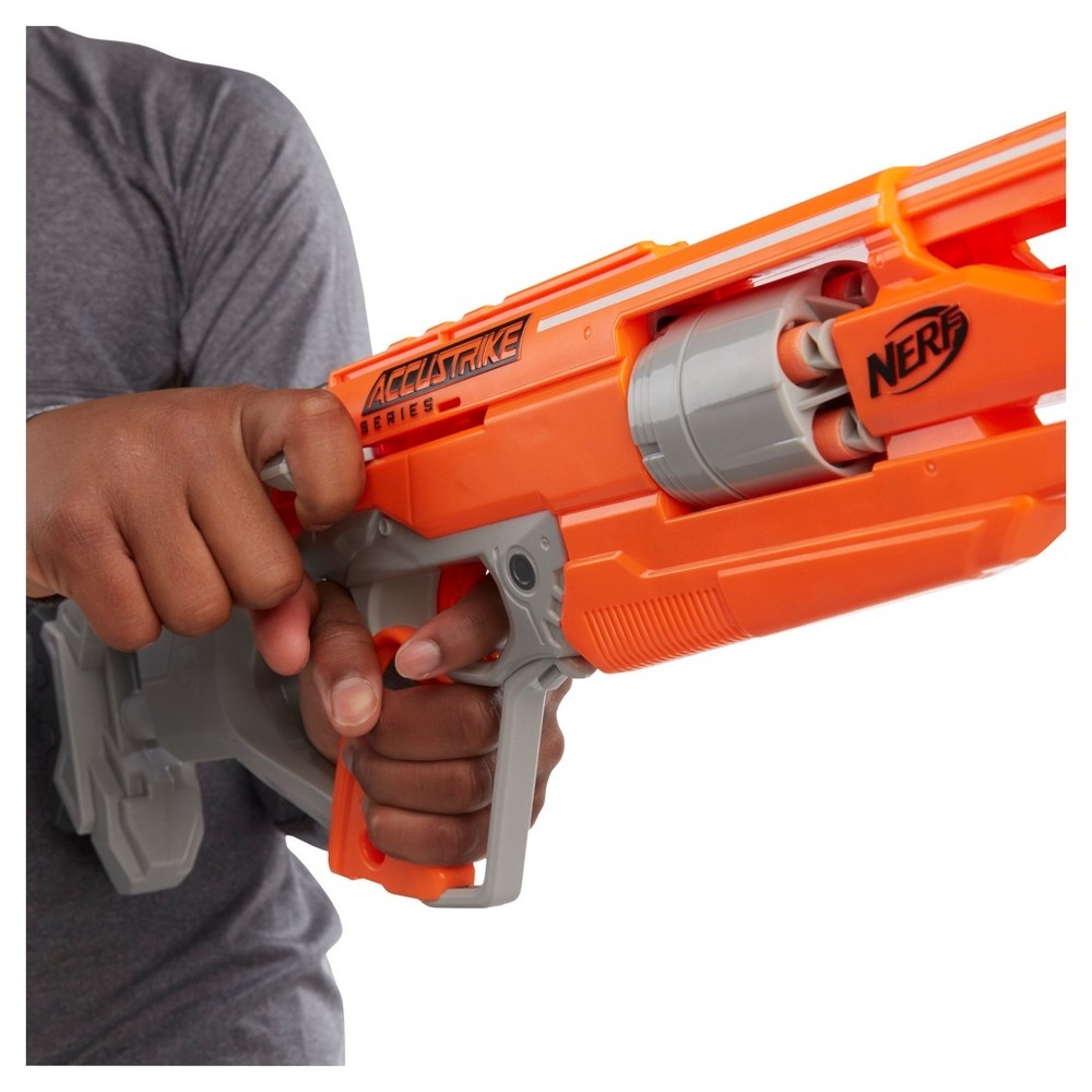 slide 6 of 8, Nerf N-Strike Elite Accustrike Series Alphahawk Blaster, 1 ct