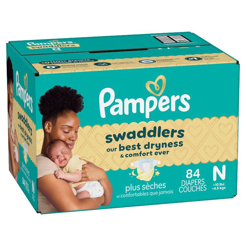 slide 16 of 16, Pampers Swaddlers Sensitive Disposable Diapers - Size 0 - 84ct, 0 x 84 ct