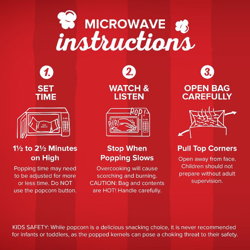 slide 6 of 6, Orville Redenbacher's Orville Redenbachers Kettle Corn Microwave Popcorn - 6ct, 6 ct