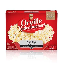 Orville Redenbacher's Orville Redenbachers Kettle Corn Microwave Popcorn - 6ct/19.7oz