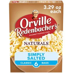 Orville Redenbacher's Simply Salted Microwave Popcorn - 6ct/19.74oz
