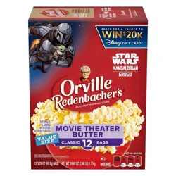 Orville Redenbacher's Movie Theater Butter Microwave Popcorn - 12ct/39.49oz