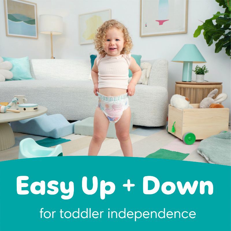slide 8 of 16, Pampers Easy Ups Girls' Disposable Training Underwear - 3T-4T - 66ct, 66 ct