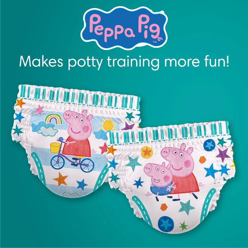 slide 10 of 16, Pampers Easy Ups Girls' Disposable Training Underwear - 3T-4T - 66ct, 66 ct
