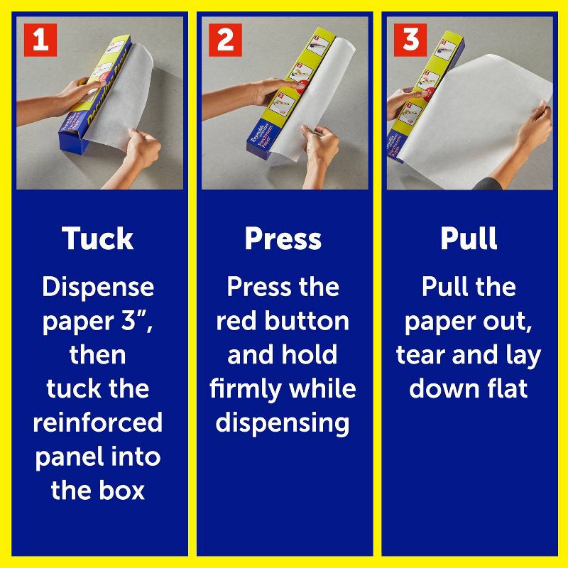slide 3 of 8, Reynolds Kitchens Non-Stick Parchment Paper - 50 sq ft, 50 sq ft