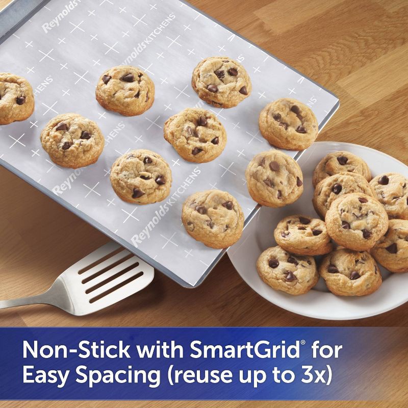 slide 6 of 8, Reynolds Kitchens Non-Stick Parchment Paper - 50 sq ft, 50 sq ft