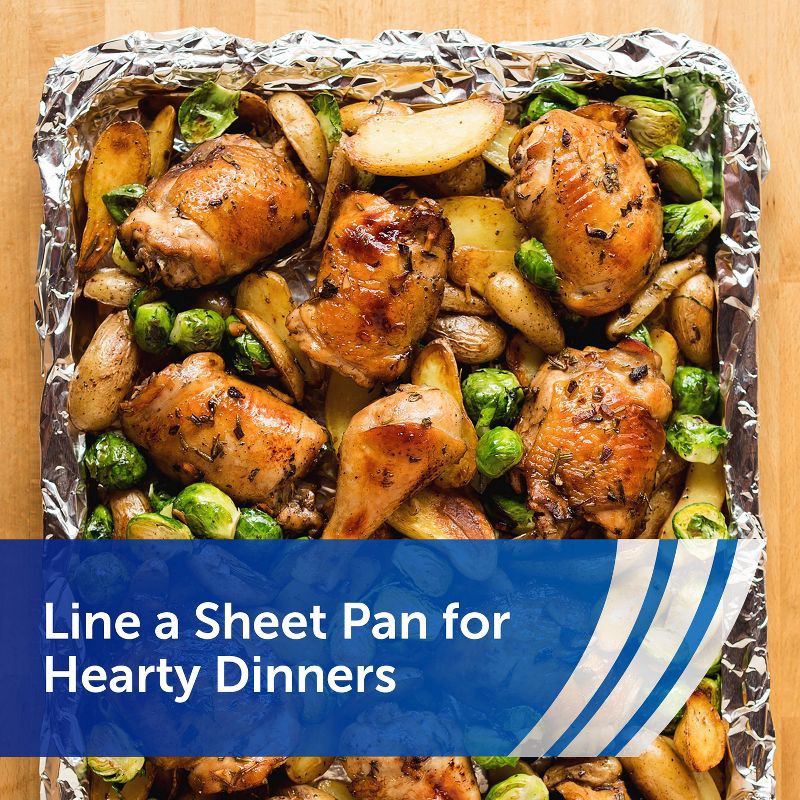 slide 5 of 8, Reynolds Wrap Heavy Duty Aluminum Foil - 50 sq ft, 50 sq ft