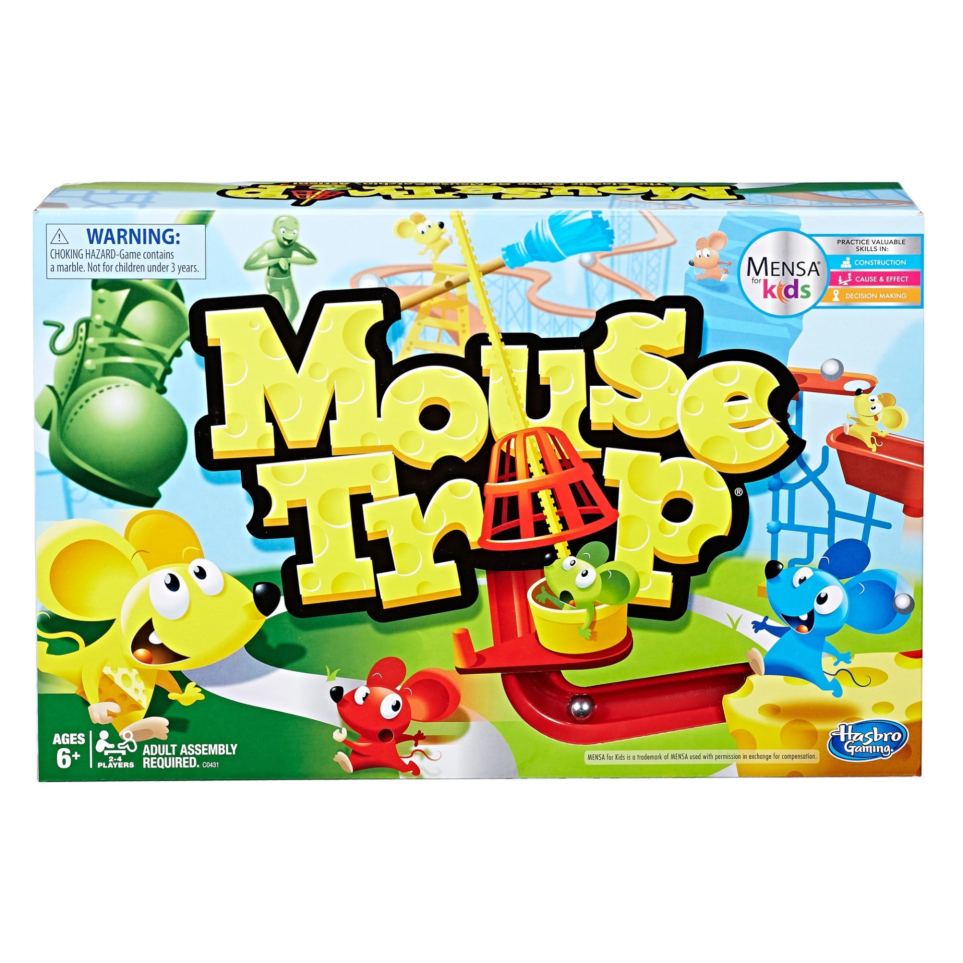 slide 1 of 13, Hasbro Mouse Trap Game, 1 ct