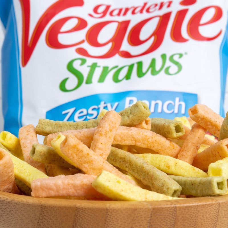 slide 4 of 4, Sensible Portions Zesty Ranch Garden Veggie Straws - 6oz, 6 oz