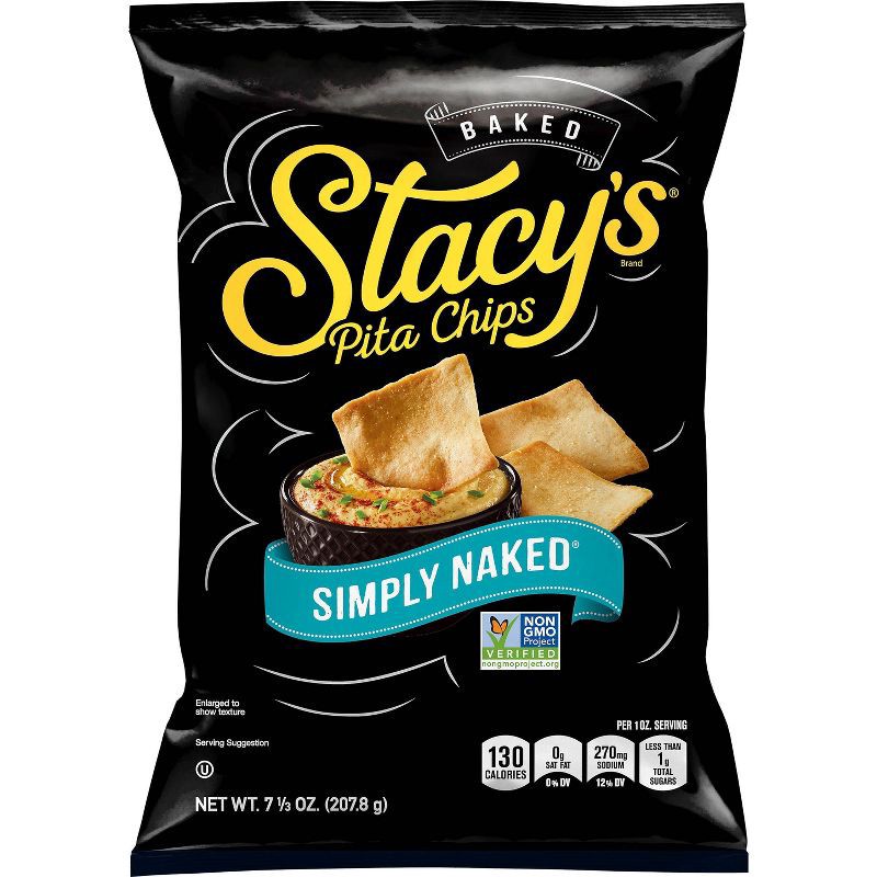 slide 1 of 4, Stacys Stacy's Simply Naked Pita Chips - 7.33oz, 7.33 oz