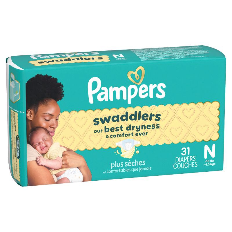 slide 16 of 16, Pampers Swaddlers Sensitive Disposable Diapers - Size 0 - 31ct, 0 x 31 ct
