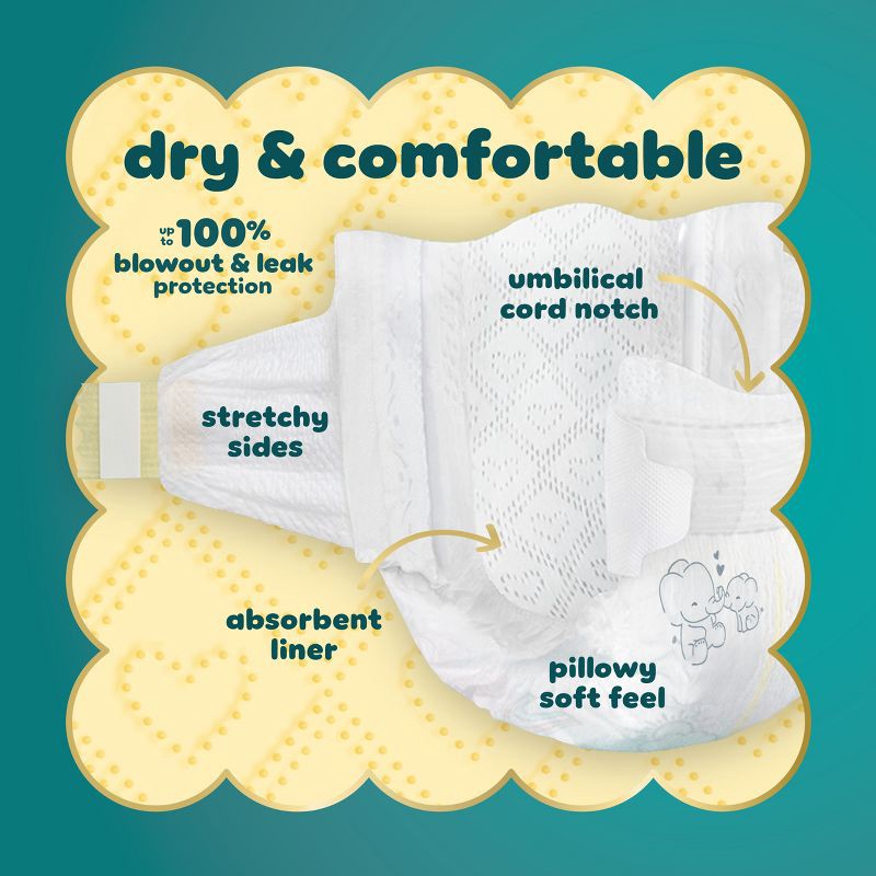 slide 4 of 16, Pampers Swaddlers Sensitive Disposable Diapers - 27ct, 27 ct