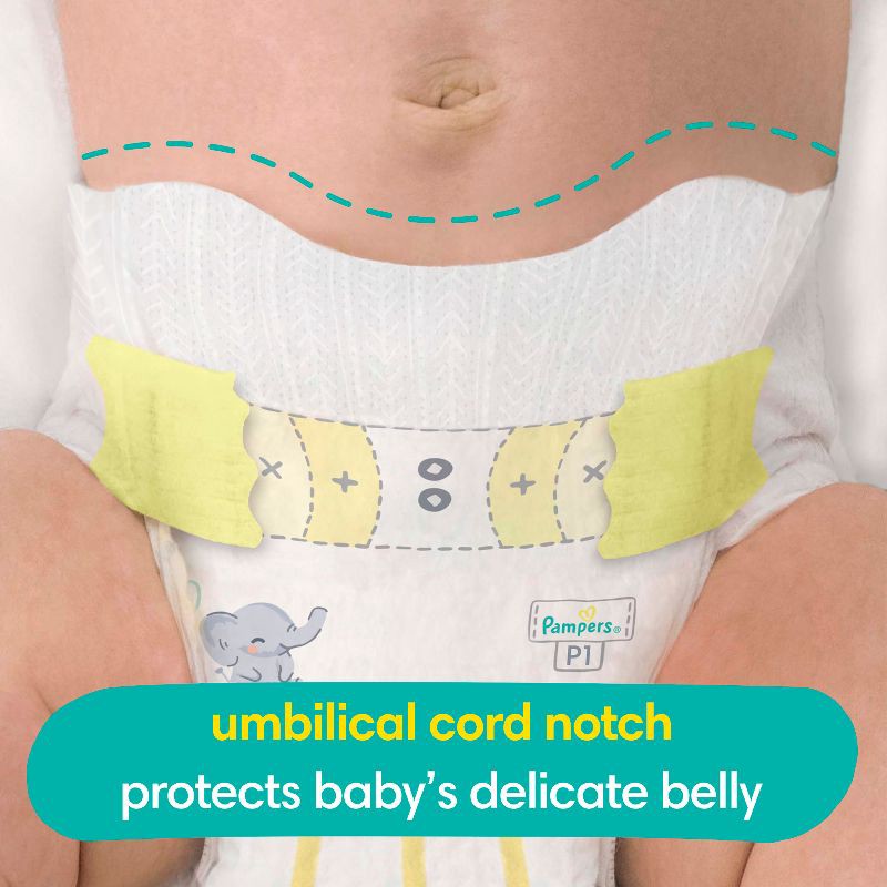 slide 5 of 12, Pampers Swaddlers Active Baby Diapers Jumbo Pack - Size Preemie - 27ct, 27 ct