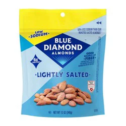 Blue Diamond Almonds Lightly Salted - 12oz