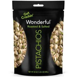 Wonderful Pistachios Roasted & Salted - 20oz