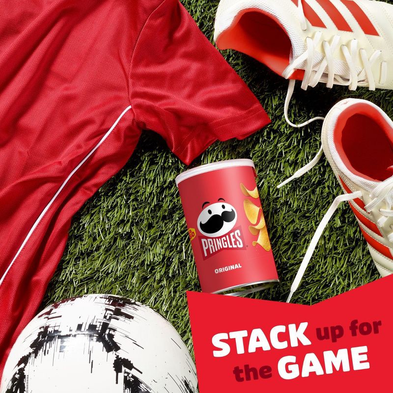 slide 3 of 5, Pringles Grab & Go Large Original Potato Crisps Chips - 2.3oz, 2.3 oz