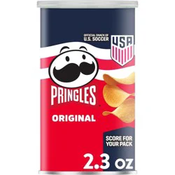 Pringles Grab & Go Large Original Potato Crisps Chips - 2.3oz