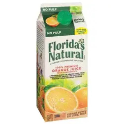 Florida's Natural No Pulp Orange Juice - 52 fl oz
