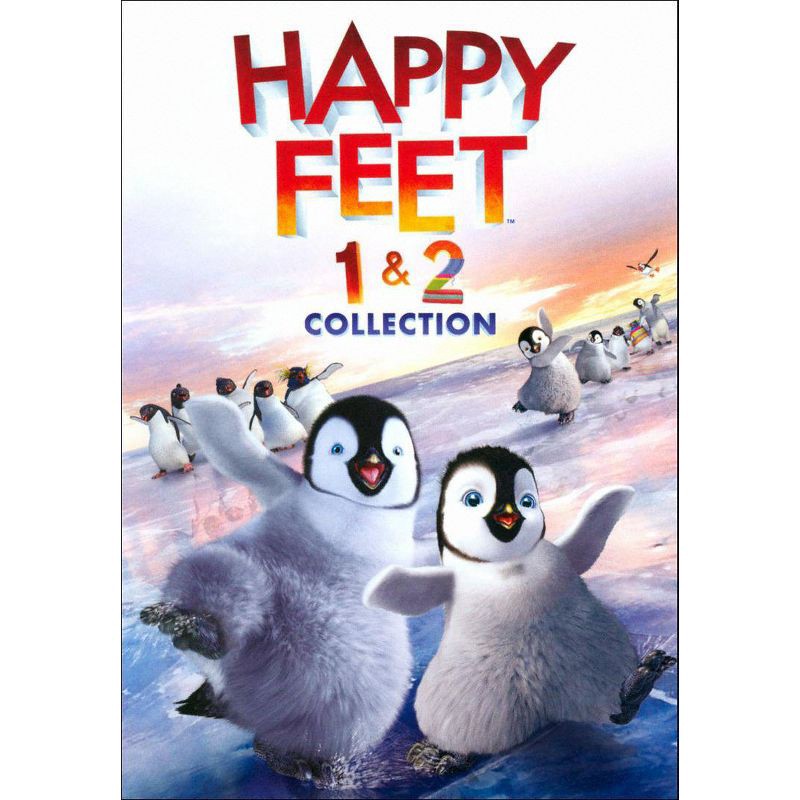 slide 1 of 1, Warner Bros. Happy Feet/Happy Feet Two (DVD), 1 ct