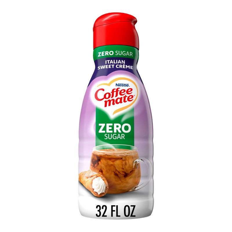 slide 1 of 13, Coffee mate Zero Sugar Italian Sweet Crème Coffee Creamer - 32 fl oz, 32 fl oz