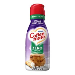 Coffee mate Zero Sugar Italian Sweet Crème Coffee Creamer - 32 fl oz