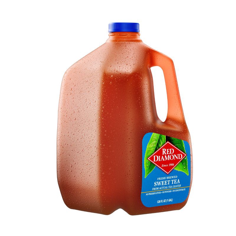 slide 2 of 9, Red Diamond All Natural Sweet Tea - 1gal (128 fl oz), 1 gal, 128 fl oz
