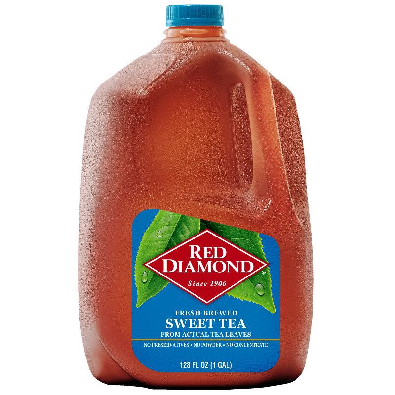 slide 1 of 9, Red Diamond All Natural Sweet Tea - 1gal (128 fl oz), 1 gal, 128 fl oz