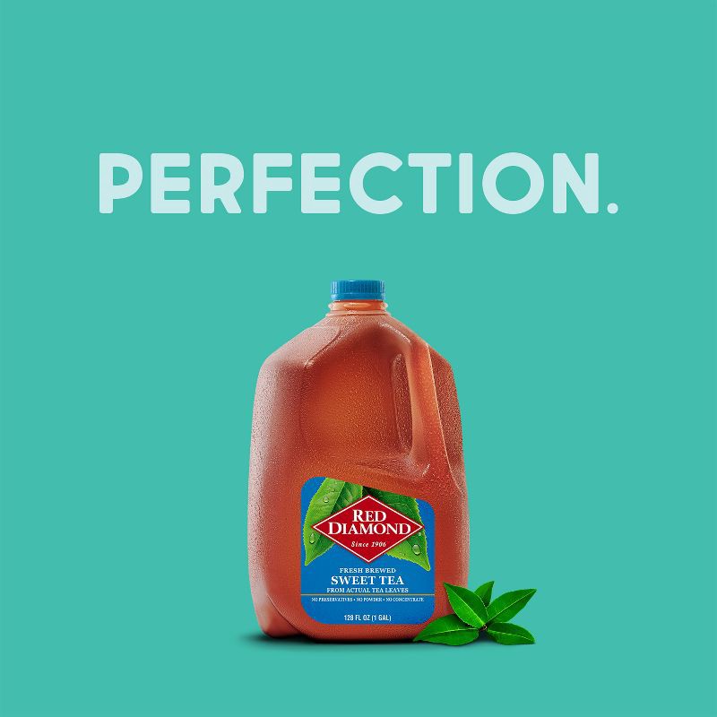 slide 7 of 9, Red Diamond All Natural Sweet Tea - 1gal (128 fl oz), 1 gal, 128 fl oz