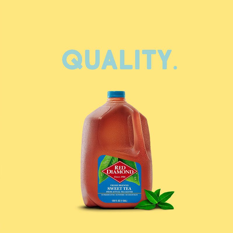 slide 9 of 9, Red Diamond All Natural Sweet Tea - 1gal (128 fl oz), 1 gal, 128 fl oz