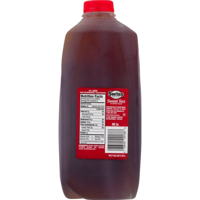 slide 2 of 5, Swiss Premium Swiss Sweetened Raspberry Iced Tea - 0.5gal (64 fl oz), 0.5 gal, 64 fl oz