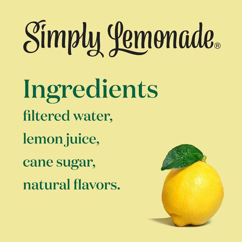 slide 5 of 8, Simply Beverages Simply Lemonade - 89 fl oz, 89 fl oz