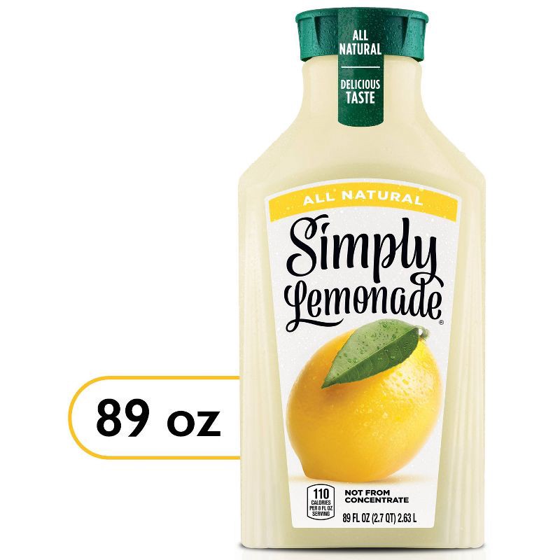 slide 7 of 8, Simply Beverages Simply Lemonade - 89 fl oz, 89 fl oz