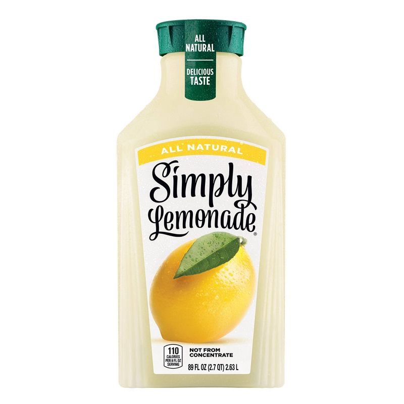 slide 1 of 8, Simply Beverages Simply Lemonade - 89 fl oz, 89 fl oz