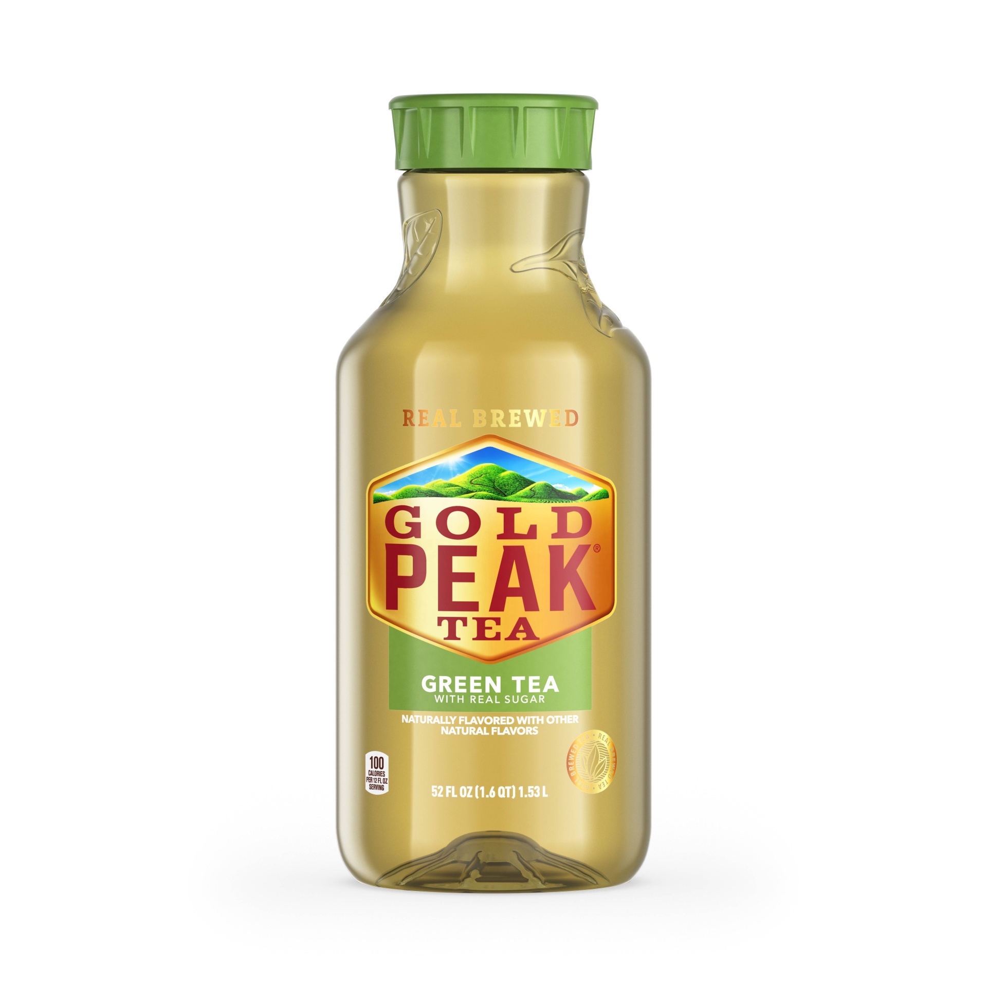 slide 1 of 3, Gold Peak Sweetened Green Iced Tea Drink, 52 fl oz